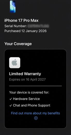 iPhone 17 pro max 1tb