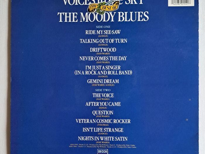 Voices In The Sky - The Best Of The Moody Blues