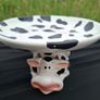 Cow ceramic water jug and fruit bowl postage possible Image 5