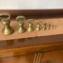Antique Brass Weights - Bell Weights x 8 Image 5