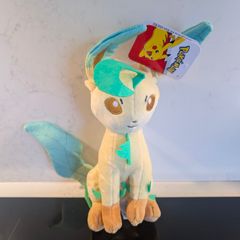 Bandai Pokemon 20cm Leafeon Soft Plush Toy