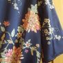 Navy Floral Bodysuit Image 4