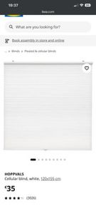 Ikea Hoppvals blind