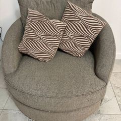 Twister sofa with cushion beige colour