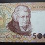Portugal. UNC 500 Escudos (4.10.1989) Image 2