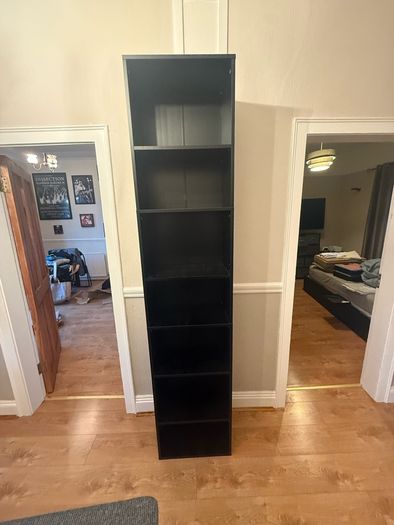 Two black bookcases FREE