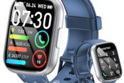 Smart Watch for Men Women Answer/Make Call, 1.95" HD Screen Fitness Watch with Heart Rate/Sleep/Stress Monitor, Smartwatch with 110+ Sport Modes, IP68 Waterproof Activity Tracker for Android iOS, Blue