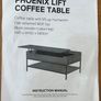 Coffee Table - lift up top Image 5