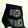 Manolo Blahnik || Hangisi Buckle Boots Image 6