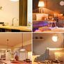 60W Equivalent, Warm White 2700K, 8.5W 806lm B22 LED Bulb, BC A60 Energy Saving Lightbulbs, Non-dimmable, Pack of 3 Image 3
