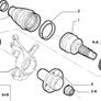 CV Boot and Clip (Fiat Bravo/Punto) Image 2