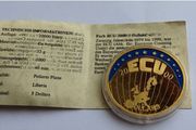 European ECU 2000 24 karat Gold plated