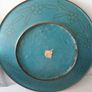 Vintage Chinese Cloisonne vases and plate Image 6