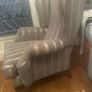 Queen anne wing back chair Image 2