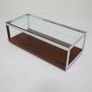 Richard Young for Merrow Associates: Architectural Rosewood, Chrome & Glass Coffee Table, UK, 1960s Image 2