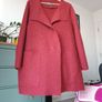Oska Burgundy Red Wool Coat Size 3 Image 3