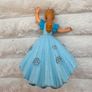 Papo Blue Princess Skating Figure 2016 Figure Skater Ice Skates Crown approx. 10 cm. Used Please see photos Image 8