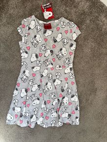 New girl dress 5/6years old 116cm peanuts