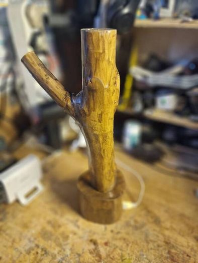 Hand crafted cob light desk lamp