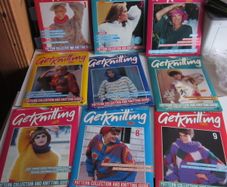 Marshall Cavandish Vintage 1980's Get Knitting Patterns X312