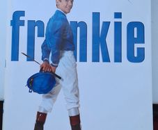 frankie dettori autobiography, signed!