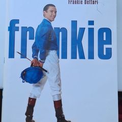 frankie dettori autobiography, signed!