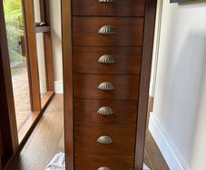 Tall Jewellery Storage Cabinet / Pres