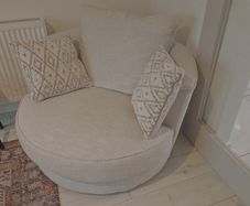 swivel armchair