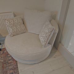 swivel armchair
