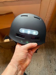 Helmet with lights