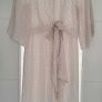 UTERQUE White Mulberry Silk Faux Wrap Dress Sz L (Fit 10-12UK) Image 4