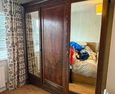 Free standing period style wardrobe