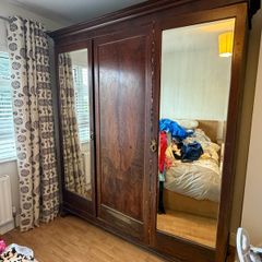 Free standing period style wardrobe