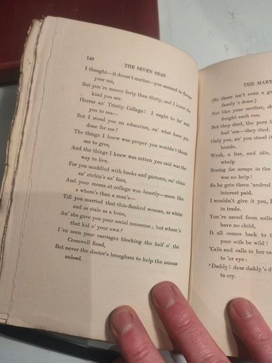 4x Early Rudyard Kipling Hardback Novels