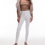 Topshop white Joni jeans Image 6