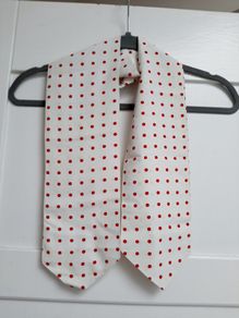 Vintage polka dot scarf