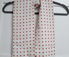 Vintage polka dot scarf