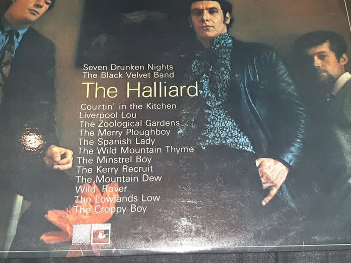 record the halliard it's the irish in me