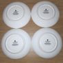 Wedgwood Bone China Hotelware 4 demitasse coffee cups with saucers Image 4