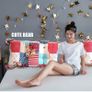 Large Soft Upholstered Cushion Image 4