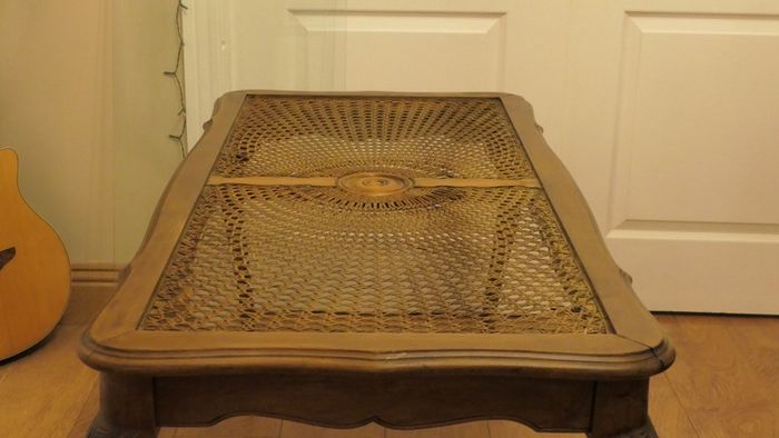 Vintage Wicker Table