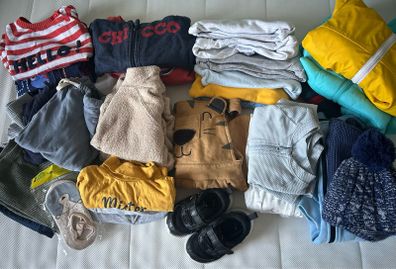 Baby boy bundle of clothes
