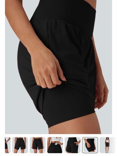 3 pairs of Halara shorts