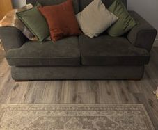 2 seater couch (DFS Okra)