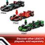 Speed Champions McLaren F1 Team MCL38 Race Car Toy - Model Kit w/a Collectible Formula 1 Driver Minifigure - Gift for 10+ Year Old Boys, Girls and Adult Motorsport Fans - 77251 Image 7