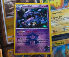 Team Aqua's Muk ! Holo Rare ! from Double Crisis Set ! 2015 ! Pokemon Card !