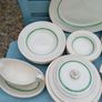 1940's Art Deco Johnson Brothers Dinner Set Image 3