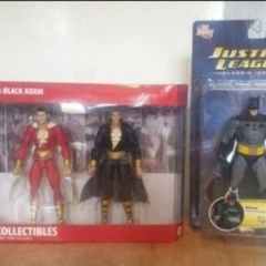 Batman justice league And Shazam and Black Adam DC Direct