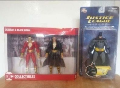 Batman justice league And Shazam and Black Adam DC Direct