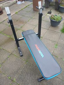 WINNOW Adjustable Bench for Training , Bench for Home Gym Training Bench Inclined Declined Flat Press Multi-Purpose Exercises